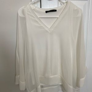 Cream blouse! Lightly worn.